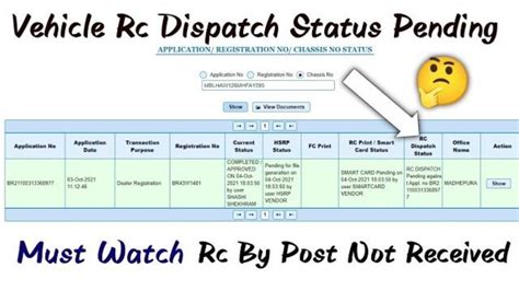 rc smart card not received|rc book dispatch status.